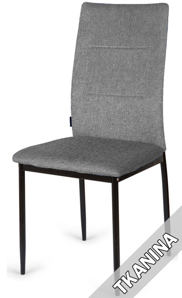 Krzeso tapicerowane VALVA DUO FABRIC GREY
